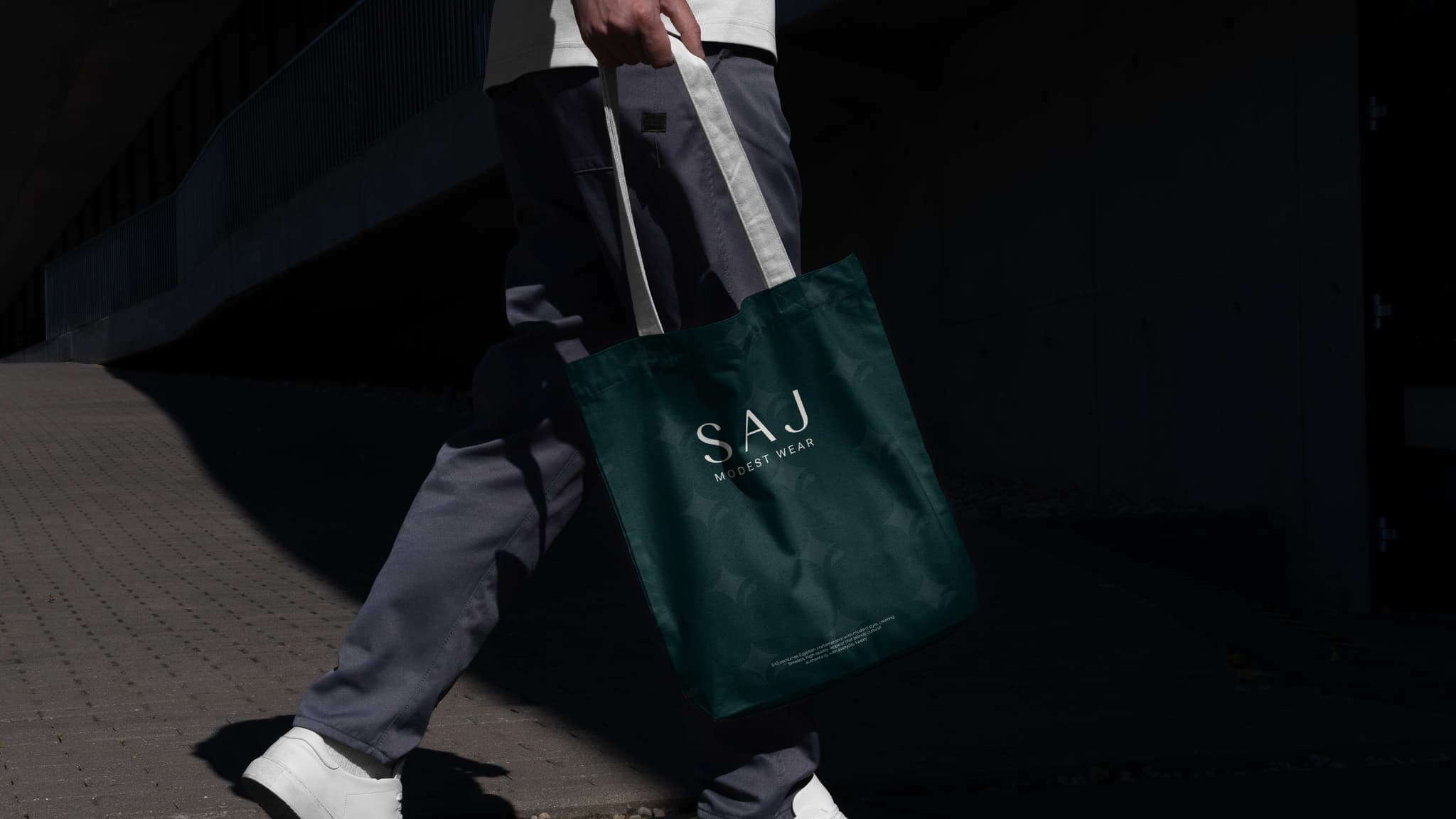 Saj Modest Wear brand identity 24