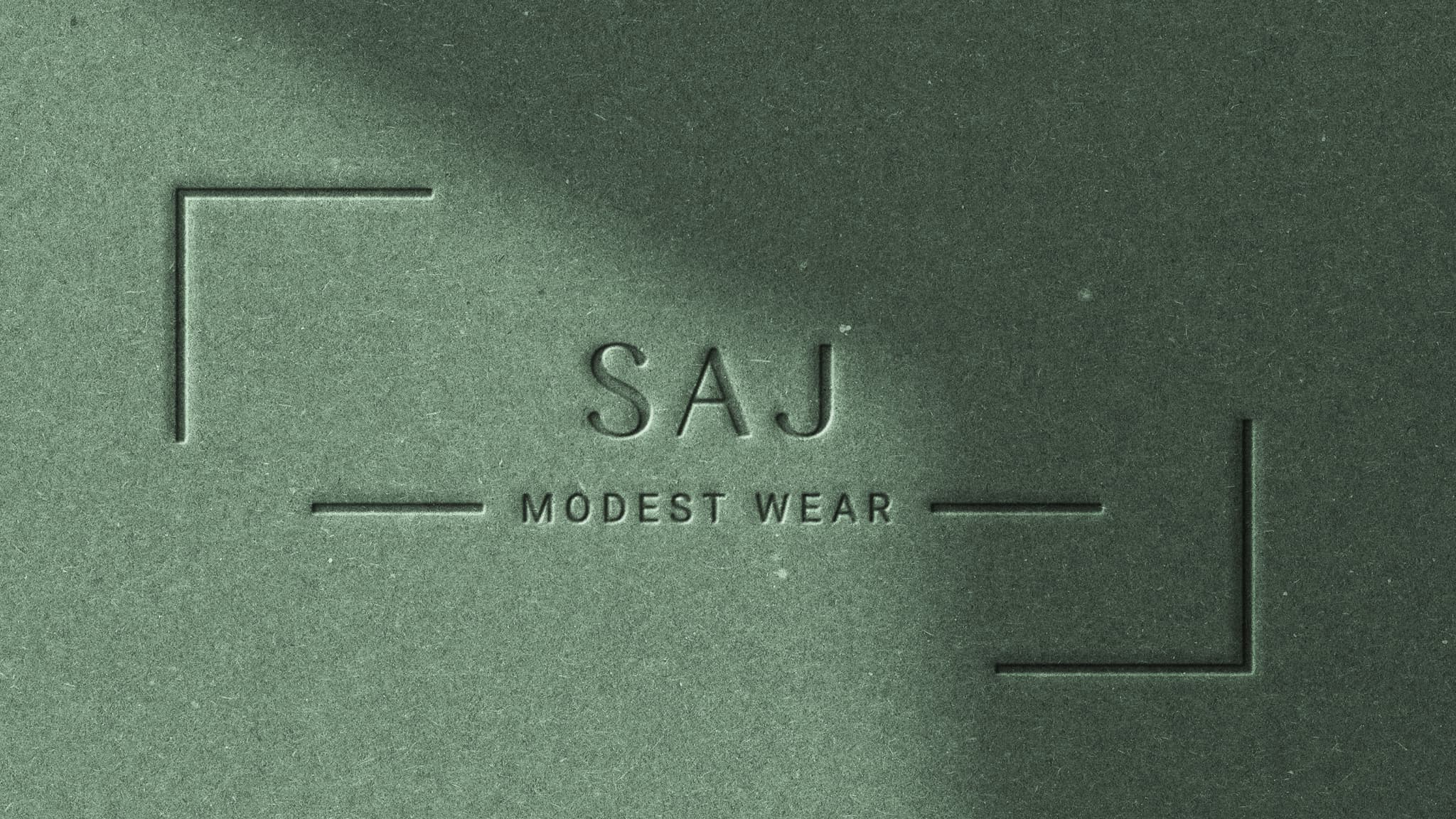 Saj Modest Wear brand identity 29